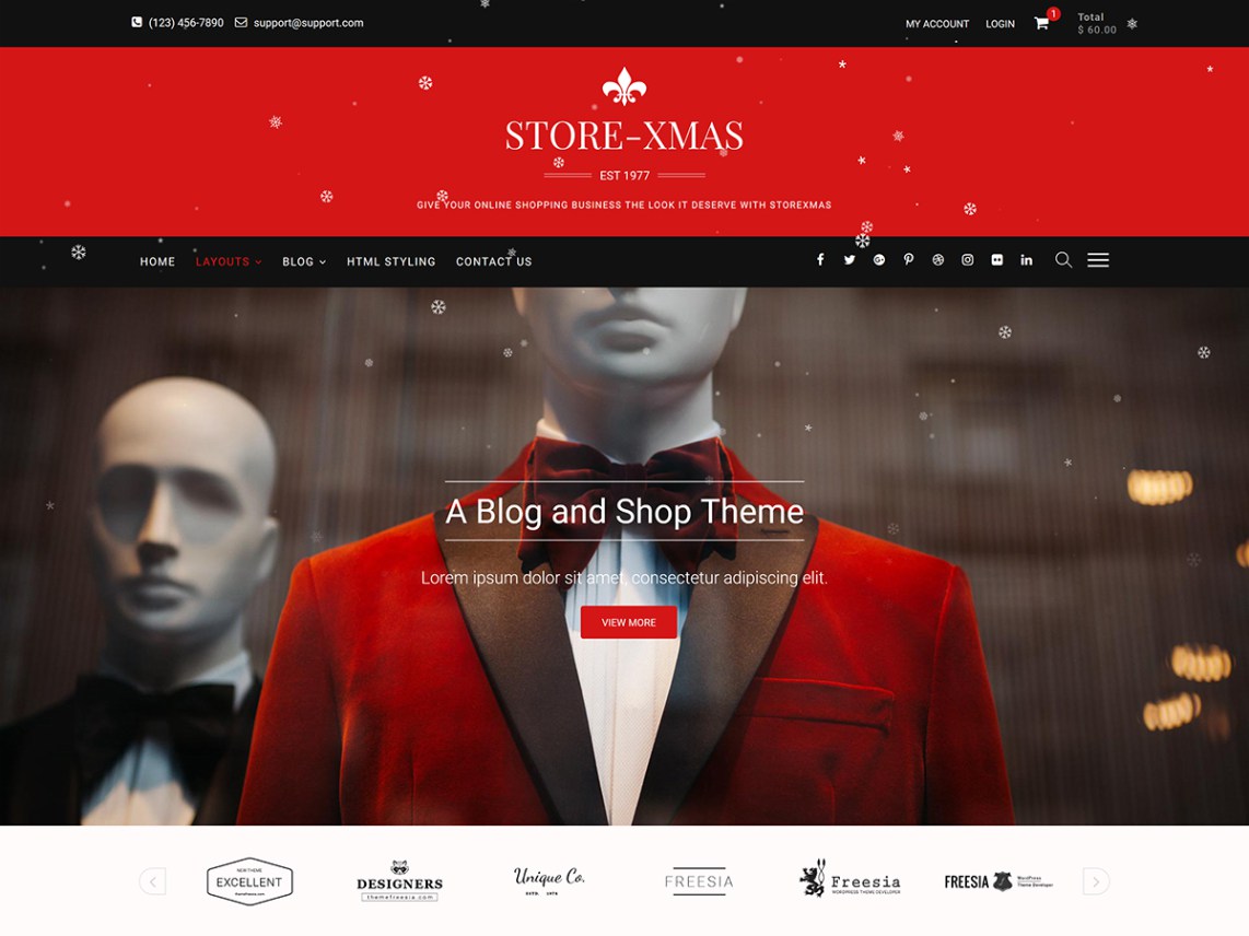 StoreXmas Christmas WordPress Themes