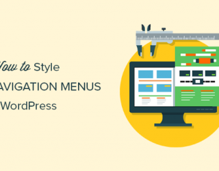 How to Style WordPress Navigation Menus